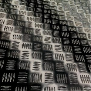 Aluminium Black Checker Plate