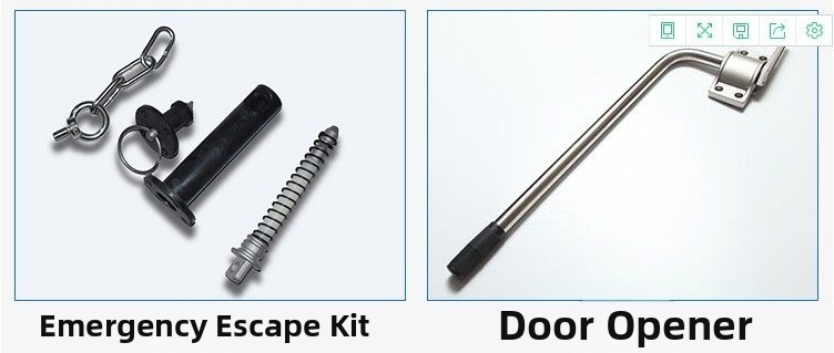 Cold Room Door Hardware Accessory Kit - Image 9