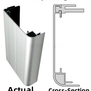 Cold Storage Door Edge - Scratch and Wear Resistant