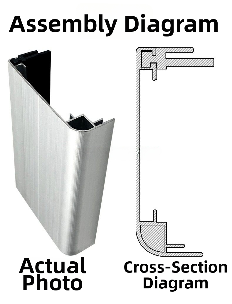 Cold Storage Door Edge - Scratch and Wear Resistant