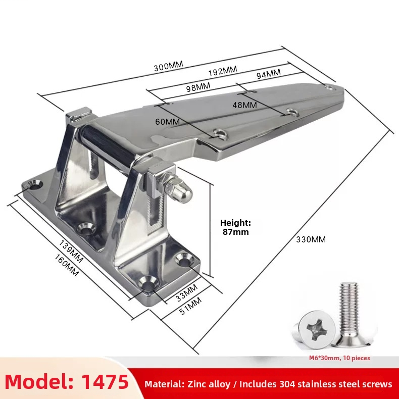 Coolroom Door Hinge Multiple specifications - Image 4
